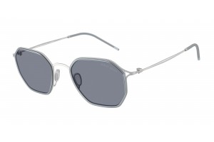 Giorgio Armani AR6188 304519, matt ezüst, kék lencse