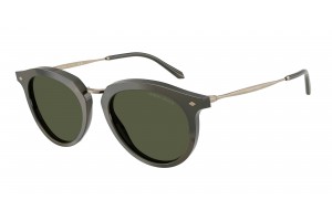 Giorgio Armani AR6191 csíkos zöld napszemüveg