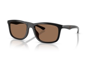 Emporio Armani EA4277U - fényes fekete/barna