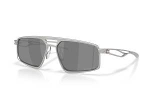 Oakley BUSHWICK OO6031 Satin Chrome - Prizm Black Polarized