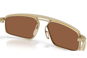 Oakley OO6031 BUSHWICK Satin Light Gold - Prizm Tungsten