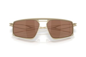 Oakley OO6031 BUSHWICK Satin Light Gold - Prizm Tungsten