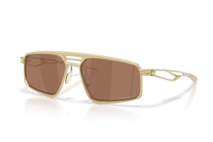 Oakley OO6031 BUSHWICK Satin Light Gold - Prizm Tungsten
