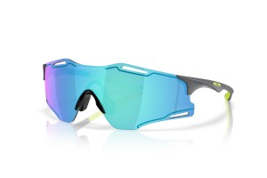 Oakley OO9512D CYBR ZERO – Matte Carbon, Prizm Sapphire