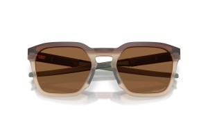 Oakley OO9555 HSTN SQ 2.0 Matte Rootbeer Prizm Bronze