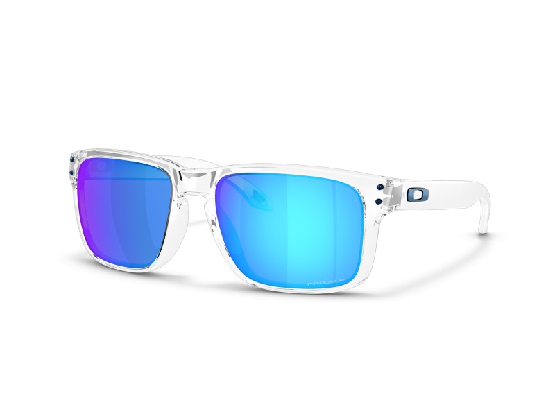 Oakley Holbrook OO9102 Polished Clear - Prizm Sapphire