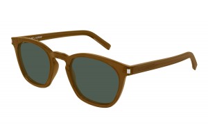 Saint Laurent SL 28 057 barna-zöld napszemüveg