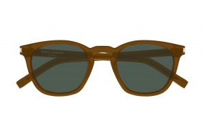 Saint Laurent SL 28 057 barna-zöld napszemüveg