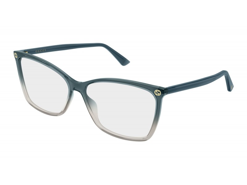 Gucci GG0025O 024 szürke szemüveg - demo lencse