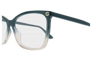 Gucci GG0025O 024 szürke szemüveg - demo lencse