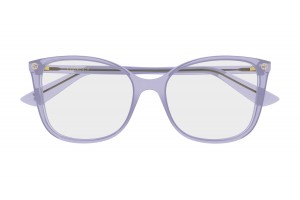 Gucci GG0026O 023 Violet demo lencsés szemüveg