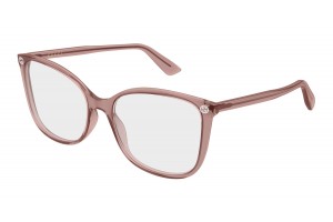 Gucci GG0026O 025 rózsaszín demo szemüveg