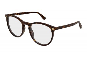 Gucci GG0027O 016 Havana demo lencse szemüveg