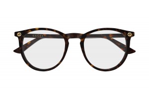 Gucci GG0027O 016 Havana demo lencse szemüveg
