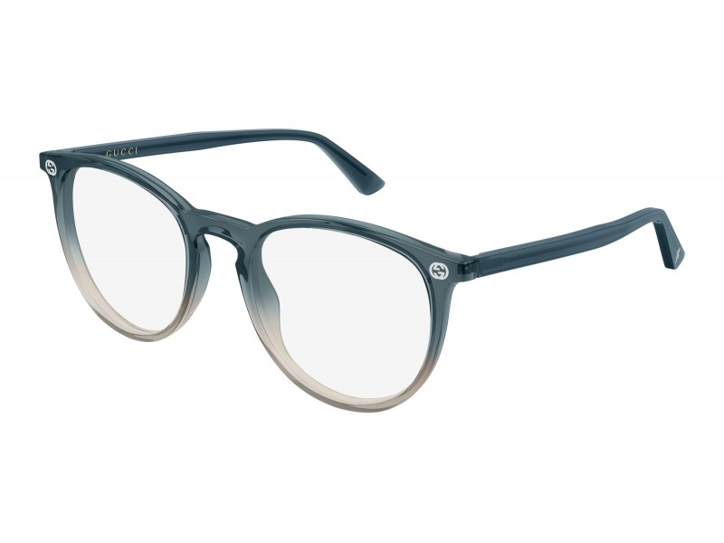 Gucci GG0027O 023 szürke szemüveg - elölnézet