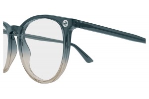 Gucci GG0027O 023 szürke szemüveg - elölnézet