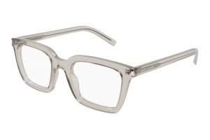 Saint Laurent SL 167 007 bézs demo szemüveg