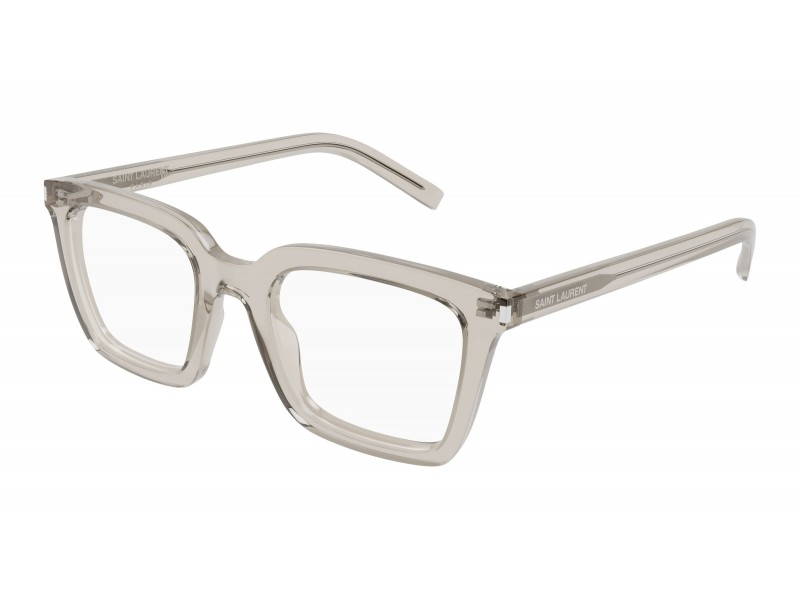 Saint Laurent SL 167 007 bézs demo szemüveg