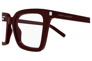 Saint Laurent SL 167 bordó szemüveg (demo lencse)