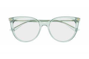 Gucci GG0093O 011 zöld demo lencsés szemüveg