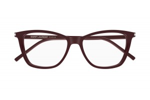 Saint Laurent SL 259 018 bordó szemüveg
