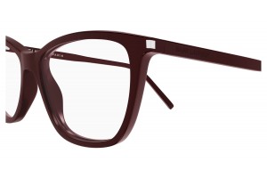 Saint Laurent SL 259 018 bordó szemüveg