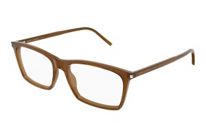 Saint Laurent SL 296 012 barna demo lencsés szemüveg