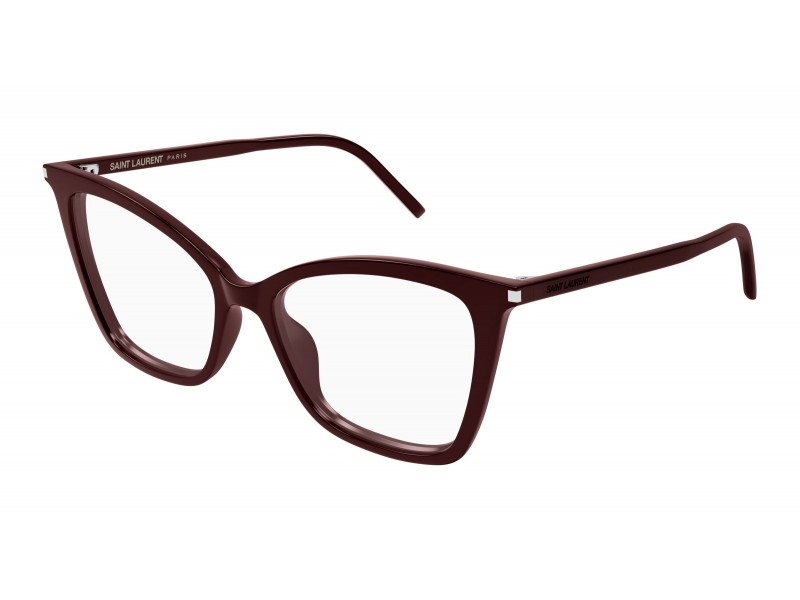 Saint Laurent SL 386 020 burgundy szemüveg