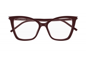 Saint Laurent SL 386 020 burgundy szemüveg