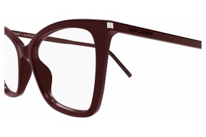 Saint Laurent SL 386 020 burgundy szemüveg