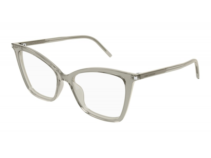 Saint Laurent SL 386 021 barna szemüveg (demo lencse)