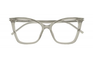 Saint Laurent SL 386 021 barna szemüveg (demo lencse)
