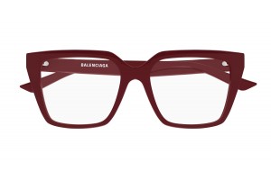 Balenciaga BB0130O 013 - piros demo lencse