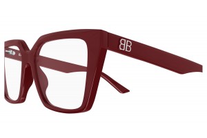 Balenciaga BB0130O 013 - piros demo lencse