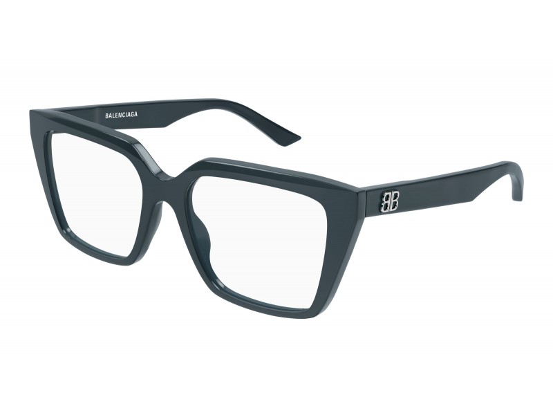 Balenciaga BB0130O 015 - kék demo lencsés szemüveg