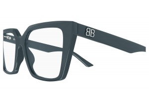 Balenciaga BB0130O 015 - kék demo lencsés szemüveg