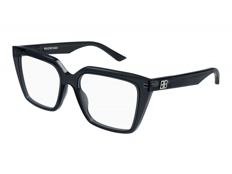 Balenciaga BB0130O 017 szürke DEMO szemüveg