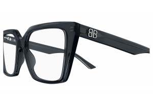 Balenciaga BB0130O 017 szürke DEMO szemüveg