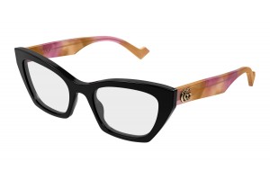 Gucci GG1334O 007 fekete szemüveg - demó lencse
