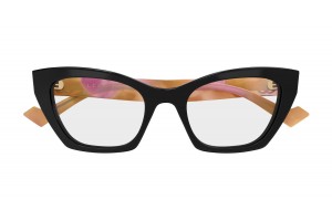 Gucci GG1334O 007 fekete szemüveg - demó lencse