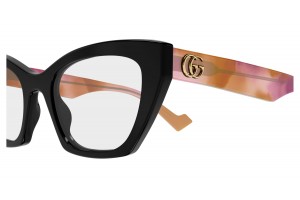 Gucci GG1334O 007 fekete szemüveg - demó lencse