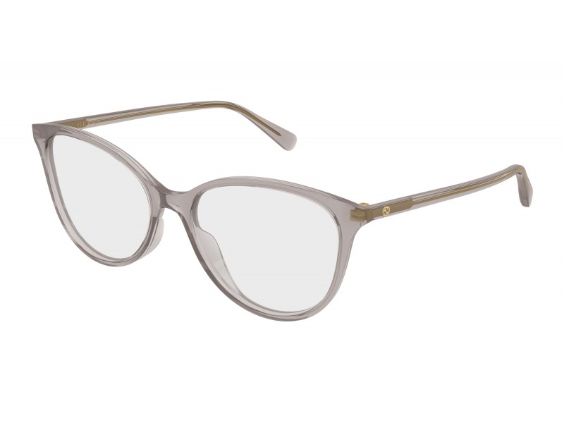 Gucci GG1359O 009 szürke demo lencsés szemüveg