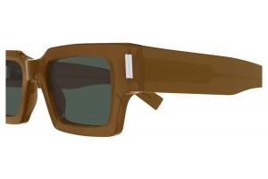 Saint Laurent SL 572 011 barna-zöld napszemüveg