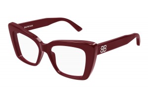 Balenciaga BB0297O 007 RED DEMO LENS szemüveg