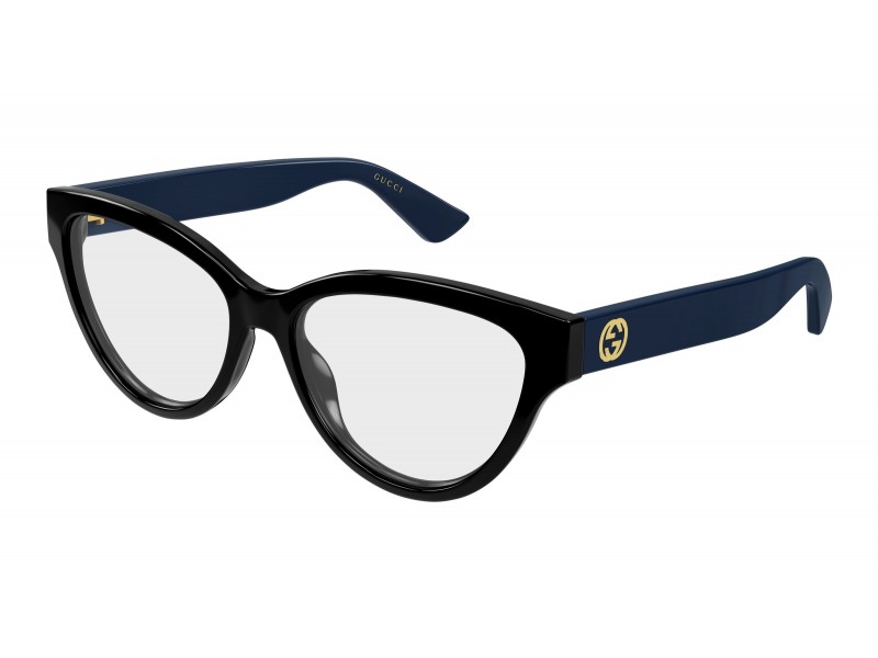 Gucci GG1581O 006 fekete szemüveg, demo lencse