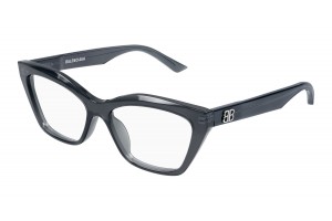Balenciaga BB0342O 018 GREY DEMO LENS szemüveg