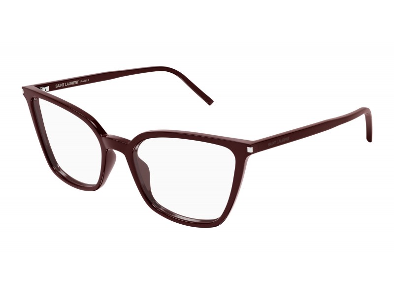 Saint Laurent SL 669 004 burgundi szemüveg