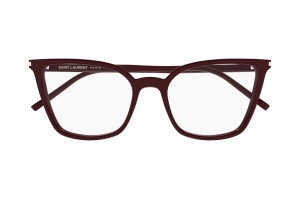 Saint Laurent SL 669 004 burgundi szemüveg