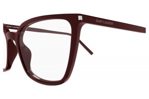 Saint Laurent SL 669 004 burgundi szemüveg