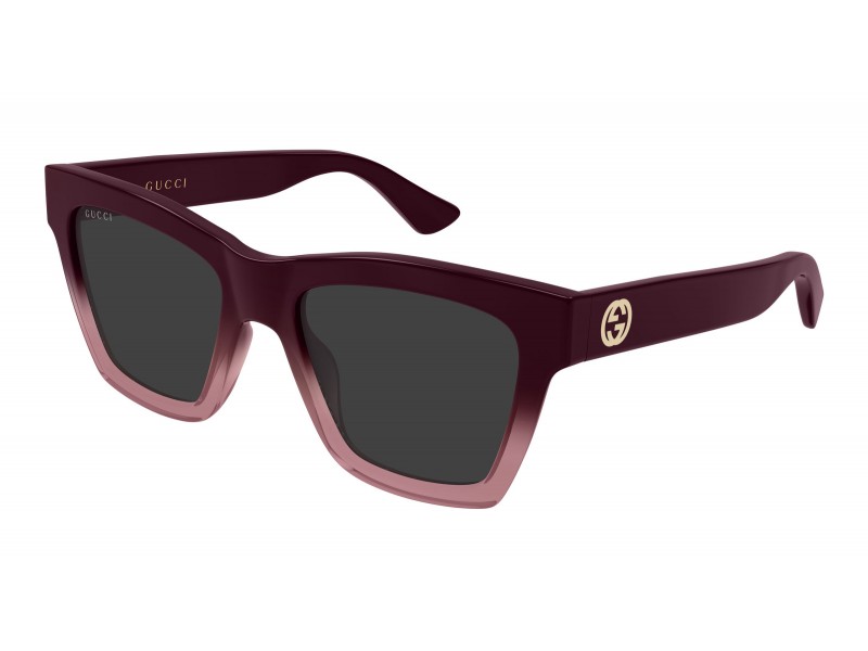 Gucci GG1714S 008 Burgundy/Grey napszemüveg